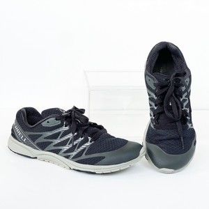 Merrell Womens Bare Access Ultra Trail Running Shoes Black Gray Size 7 J559582